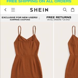 Shein dress brand new  size small